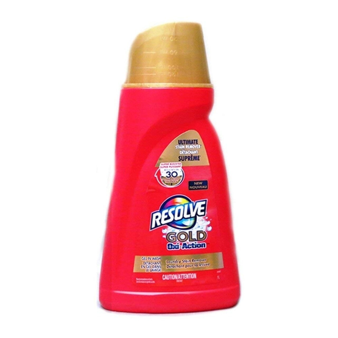 Resolve Gel In-Wash Laundry Stain Remover For Whites- Gold Oxi-Action (1L) 932231